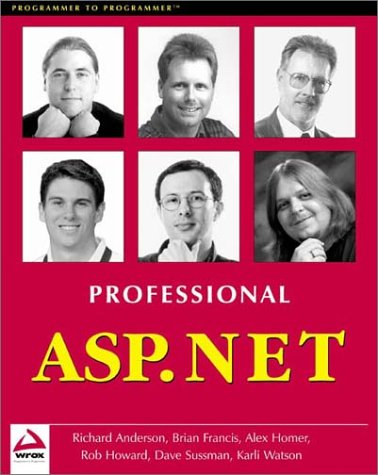 9781861004888: Wrox us professional asp.net (en anglais)