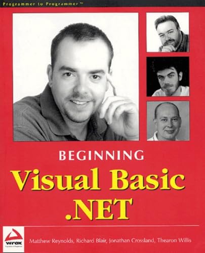 9781861004963: Beginning Visual Basic .NET