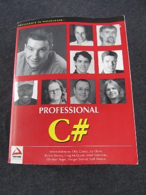 9781861004994: Professional C# (Programmer to programmer)