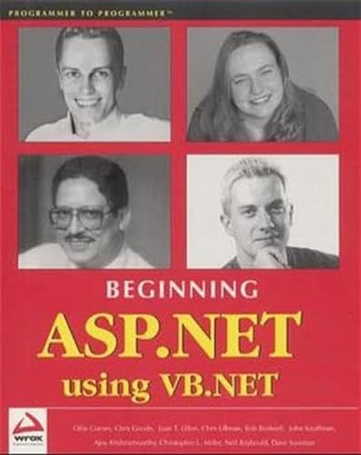 Imagen de archivo de Beginning ASP.NET Using VB.NET a la venta por Wonder Book