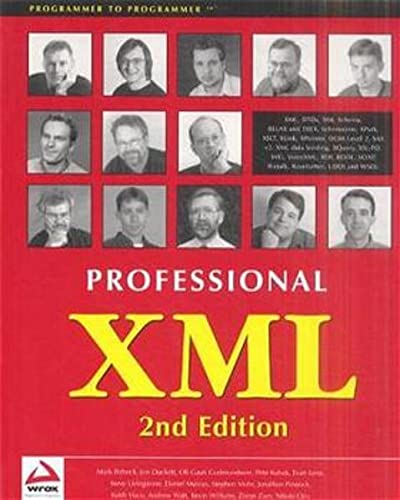 9781861005052: Professional XML (Programmer to programmer)