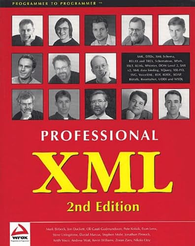 9781861005052: Professional XML, 2nd Edition (Programmer to Programmer)