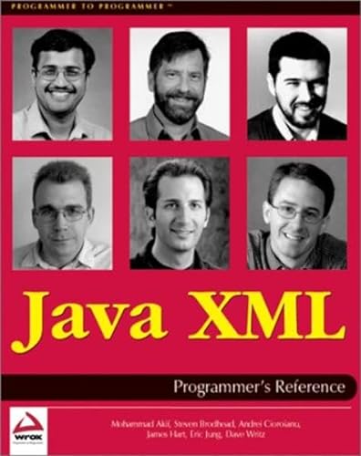 9781861005205: JAVA XML, PROGRAMMER'S REFEREN