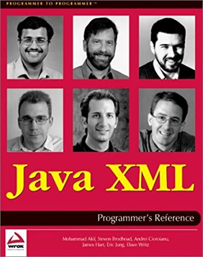 9781861005205: Java XML Programmers Reference