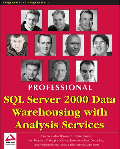 Imagen de archivo de Professional SQL Server 2000 Data Warehousing with Analysis Services a la venta por SecondSale