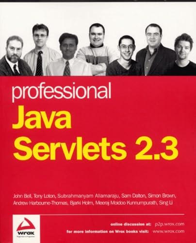 9781861005618: Professional Java Servlets 2.3