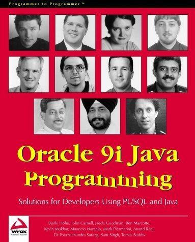 Stock image for Oracle 9i Java Programming: Solutions for Developers Using PL/SQL and Java for sale by HPB-Red