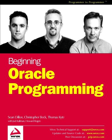 Beispielbild fr Beginning Oracle Programming zum Verkauf von Brit Books
