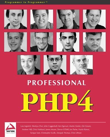 Imagen de archivo de Professional PHP4 Programming a la venta por HPB-Ruby