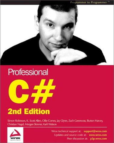 Beispielbild fr Professional C# zum Verkauf von AwesomeBooks