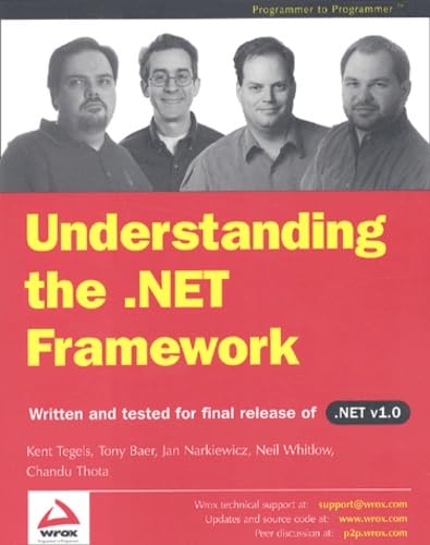 Beispielbild fr Understanding the .NET Framework zum Verkauf von SecondSale