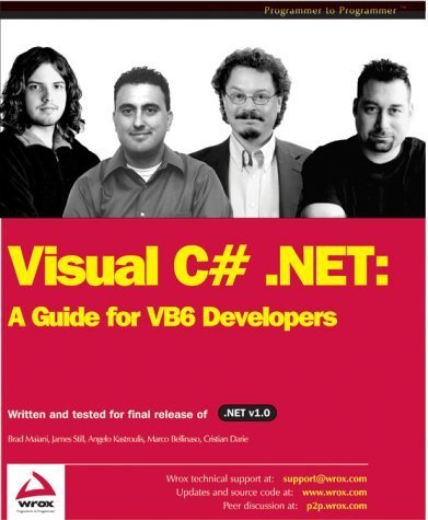 9781861007179: Visual C . Net A Guide For Vb6 Developers