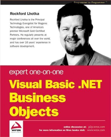 9781861007261: EXPERT ONE-TO-ONE VISUAL BASIC .NET BUSINESS OBJEC