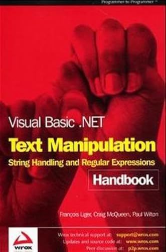 Imagen de archivo de Visual Basic .Net Text Manipulation Handbook a la venta por ThriftBooks-Atlanta