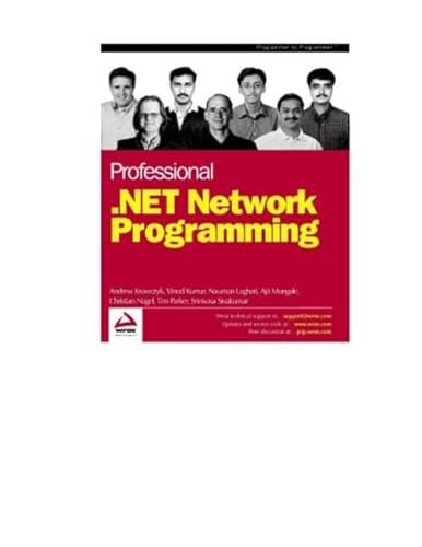 Imagen de archivo de Professional .NET Network Programming a la venta por HPB Inc.
