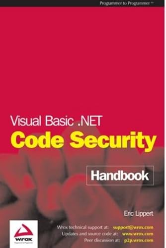 Beispielbild fr Visual Basic.Net Code Security Handbook zum Verkauf von ThriftBooks-Dallas