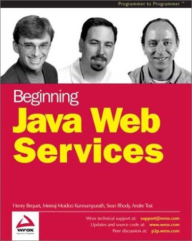 Beispielbild fr Beginning Java Web Services zum Verkauf von HPB-Ruby