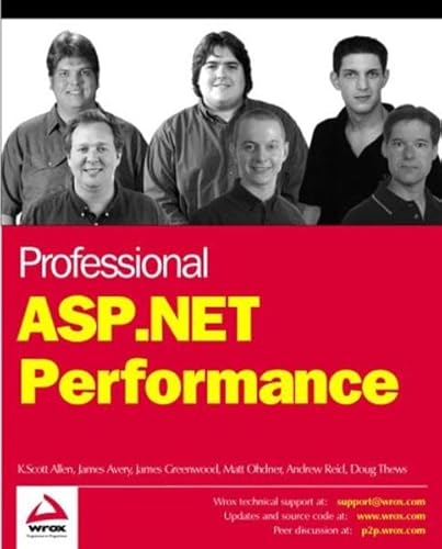 Beispielbild fr Professional ASP.NET Performance zum Verkauf von HPB Inc.