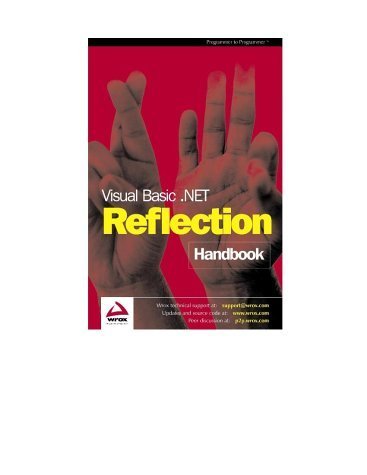 Stock image for Visual Basic .NET Reflection Handbook for sale by SecondSale