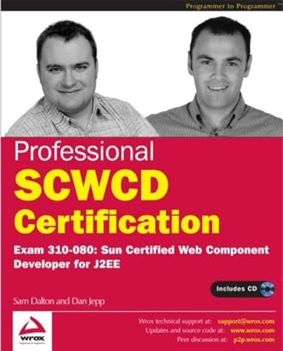 Professional SCWCD Certification (9781861007704) by Daniel Jepp; Sam Dalton