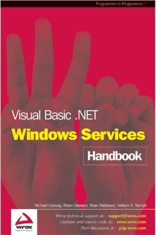 Stock image for Visual Basic .Net Windows Services Handbook for sale by HPB-Red