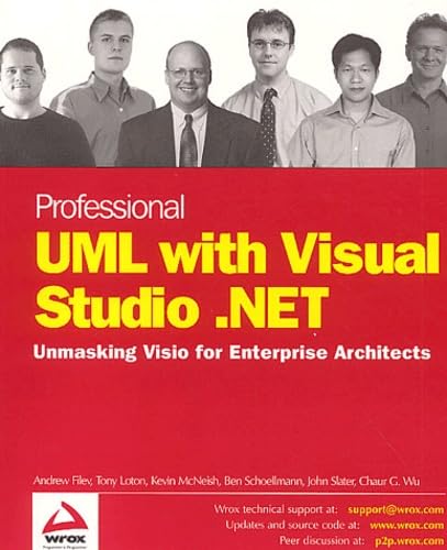 Imagen de archivo de Professional UML with Visual Studio .NET a la venta por Ebooksweb