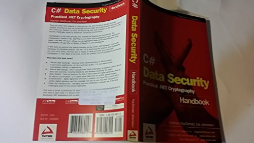 Beispielbild fr C# Data Security Handbook: Practical.NET Cryptography zum Verkauf von BookOrders