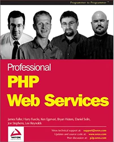 Beispielbild fr Professional PHP Web Services zum Verkauf von Half Price Books Inc.