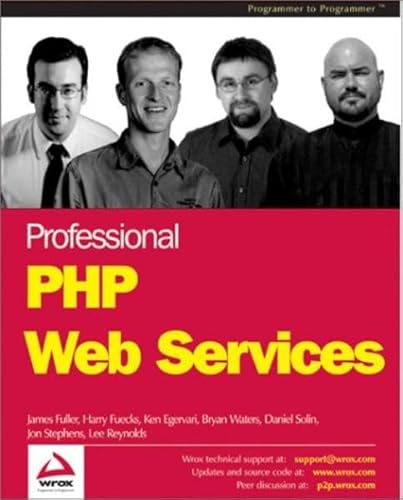 Imagen de archivo de Professional PHP Web Services a la venta por Half Price Books Inc.