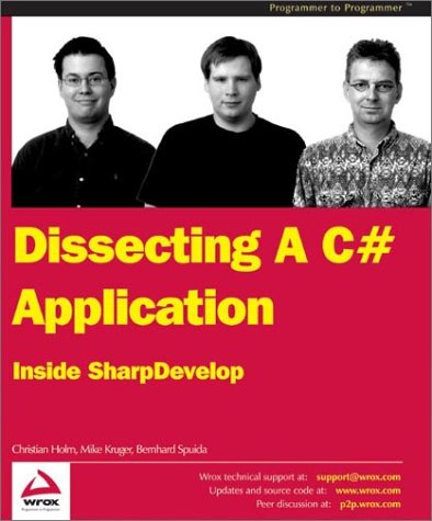 Stock image for Dissecting a C# Application: Inside SharpDevelop for sale by Wonder Book