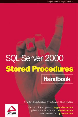 Beispielbild fr SQL Server 2000 Stored Procedures Handbook zum Verkauf von ThriftBooks-Atlanta