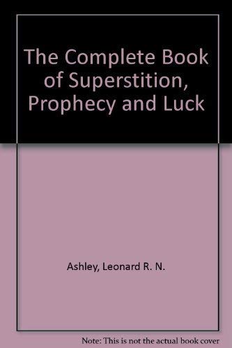 Stock image for COMPLETE BOOK SUPERSTITION LUCK PRO for sale by WorldofBooks