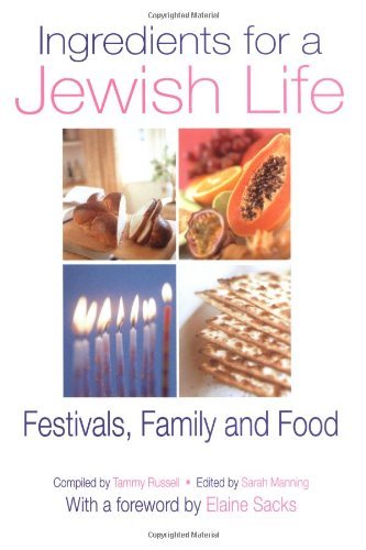 Stock image for Ingredients for a Jewish Life : Festivals, Family and Food for sale by Better World Books