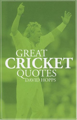 Beispielbild fr Great Cricket Quotes zum Verkauf von WorldofBooks