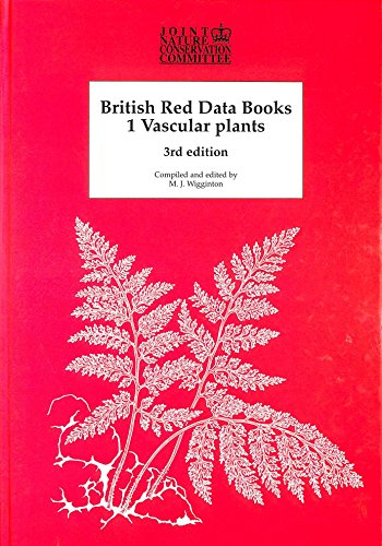 British Red Data Books, 1 Vascular Plants