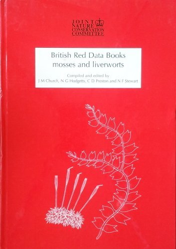 Stock image for British Red Data Books Mosses And Liverworts for sale by Summerfield Books BA