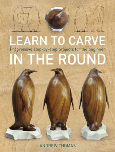 Learn to Carve in the Round: Progressive Step-by-step Projects for the Beginner (9781861088048) by Andrew Thomas
