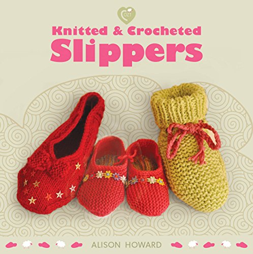 9781861089823: Knitted and Crocheted Slippers