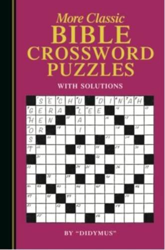 9781861189967: More Classic Bible Crosswords