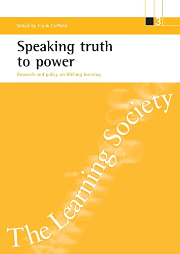 Imagen de archivo de Speaking Truth to Power a la venta por Blackwell's