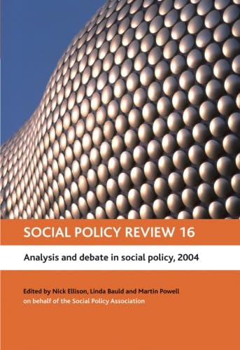 Imagen de archivo de Social Policy Review 16: No. 16 a la venta por AwesomeBooks