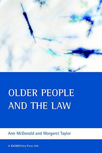 9781861347145: Older people and the law (BASW/Policy Press titles)
