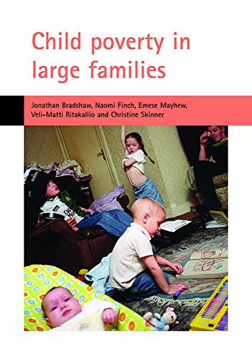 Stock image for Child Poverty in Large Families for sale by Blackwell's