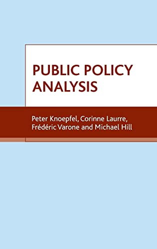 Imagen de archivo de Public Policy Analysis a la venta por Blackwell's