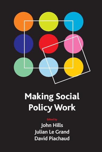 Beispielbild fr Making Social Policy Work (CASE Studies on Poverty, Place & Policy) zum Verkauf von WorldofBooks