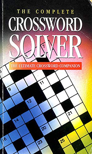 9781861470225: The Complete Crossword Solver