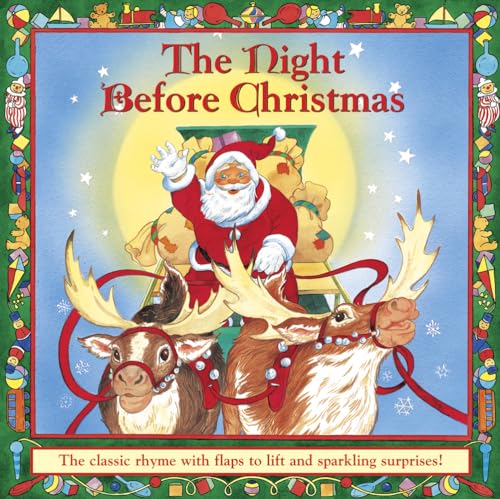 9781861472939: The Night Before Christmas: The Classic Rhyme with Flaps to Lift and Sparkling Surprises!
