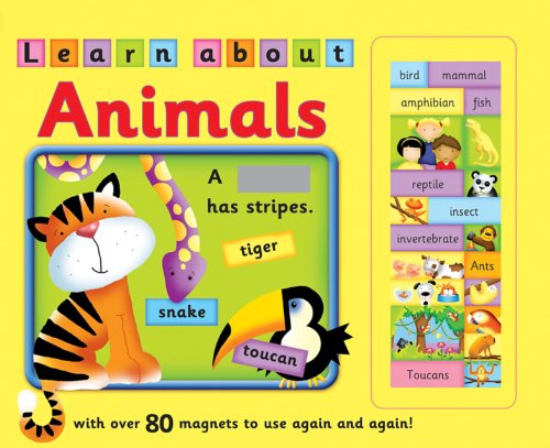 Learn About Animals: With Over 80 Magnets to Use Again and Again! (9781861473639) by Apsley, Brenda