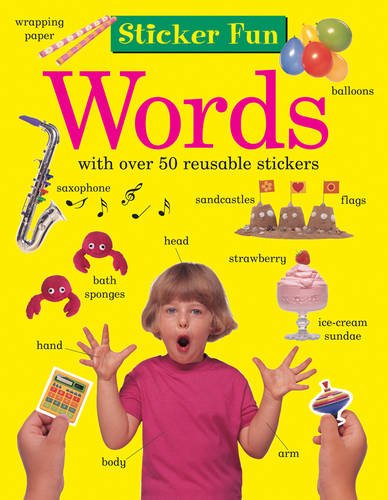 9781861474377: Sticker Fun: Words: With Over 50 Reusable Stickers