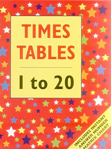 9781861474735: Times Tables - 1 to 20 (giant Size): Includes Instant Answer Number Matrix Chart
